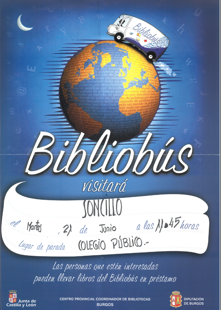 "BIBLIOBUS 21 DE JUNIO"