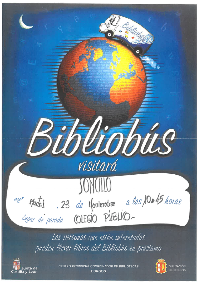 "BIBLIOBUS 23 DE NOVIEMBRE"