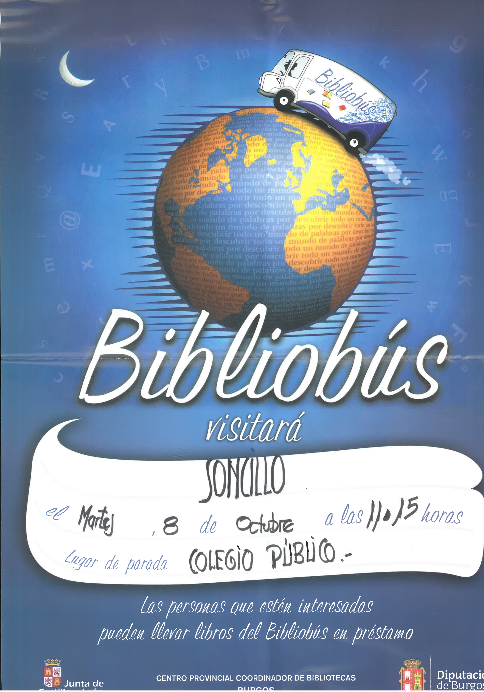 "BIBLIOBUS 08 DE OCTUBRE"