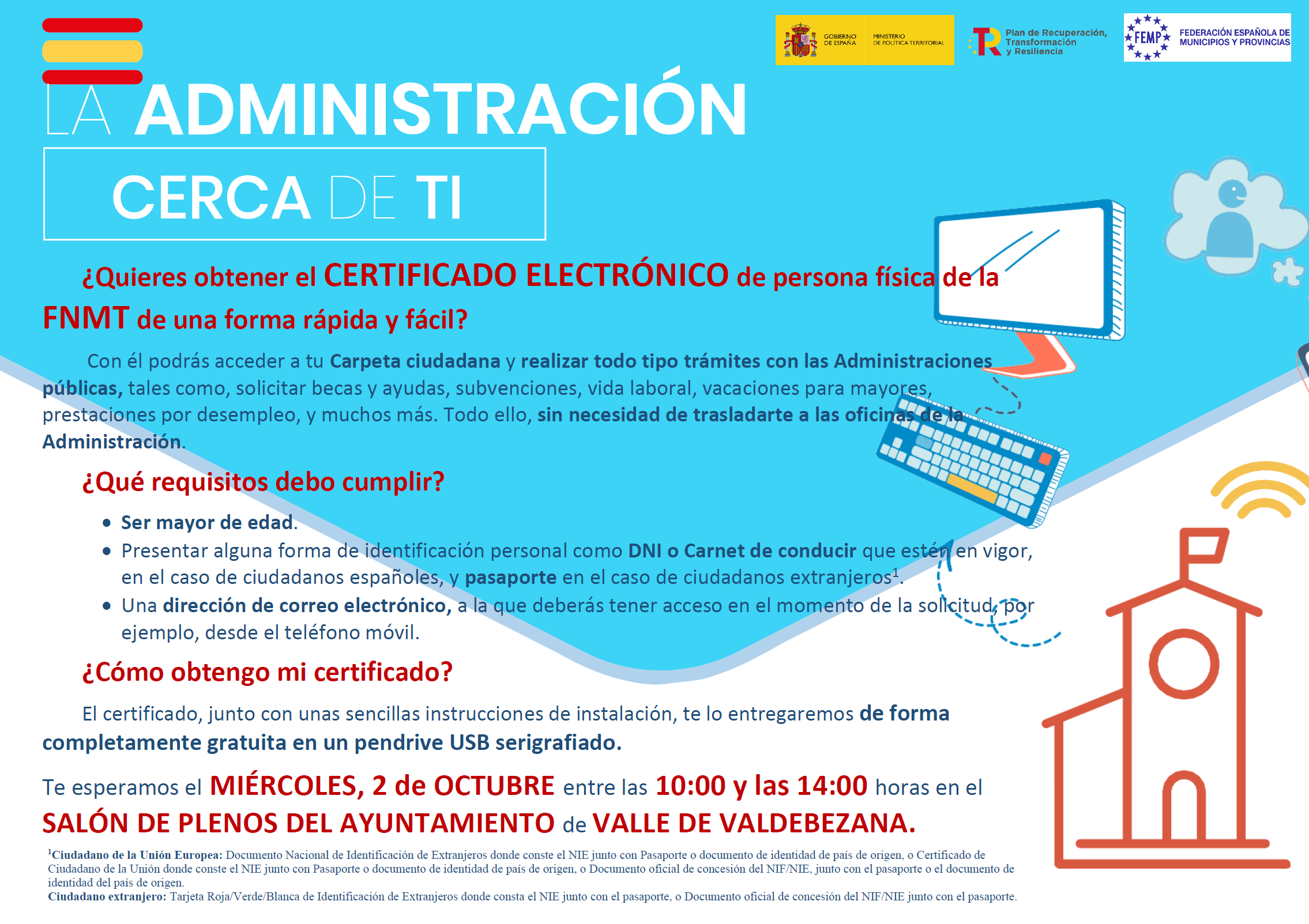 "LA ADMINISTRACIÓN CERCA DE TÍ"