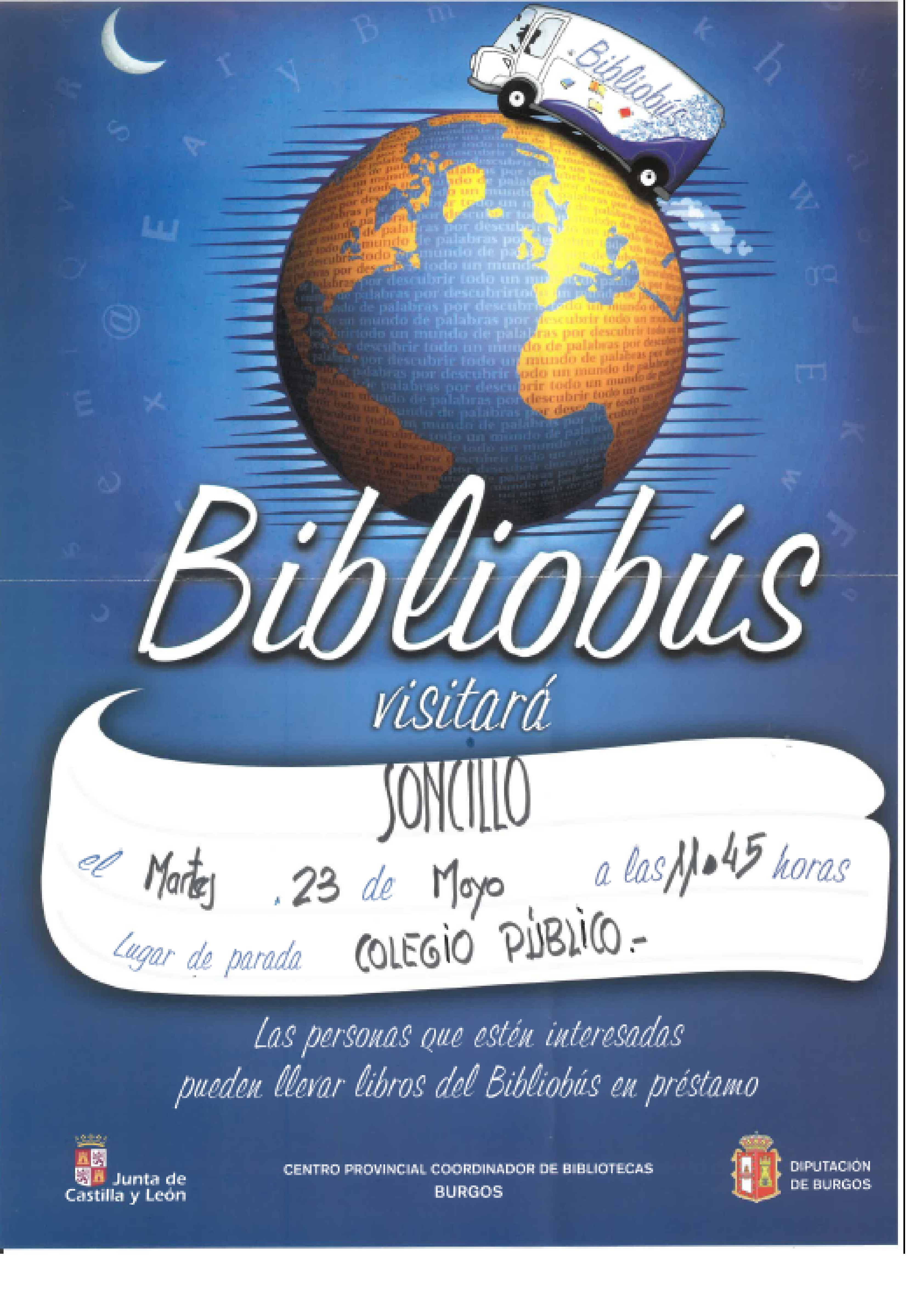 "BIBLIOBUS 23 DE MAYO "