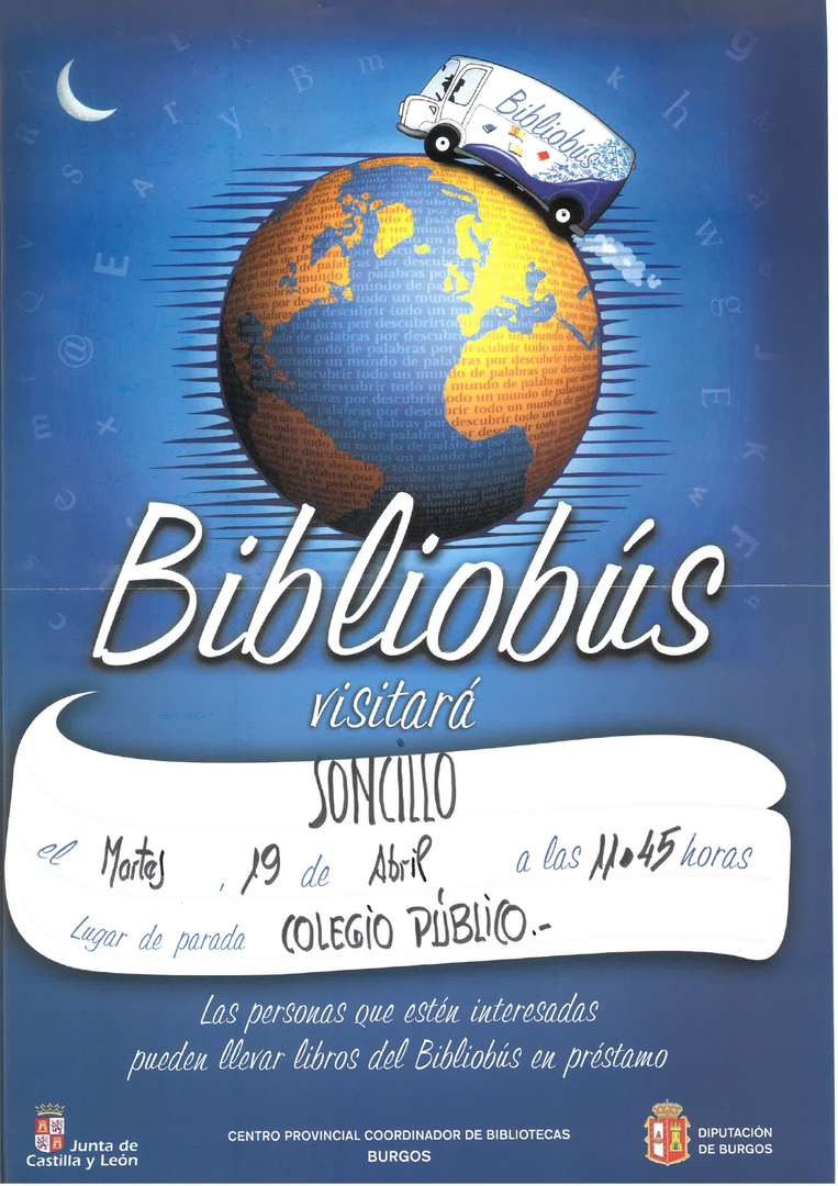 "BIBLIOBUS DEL 19 DE ABRIL"