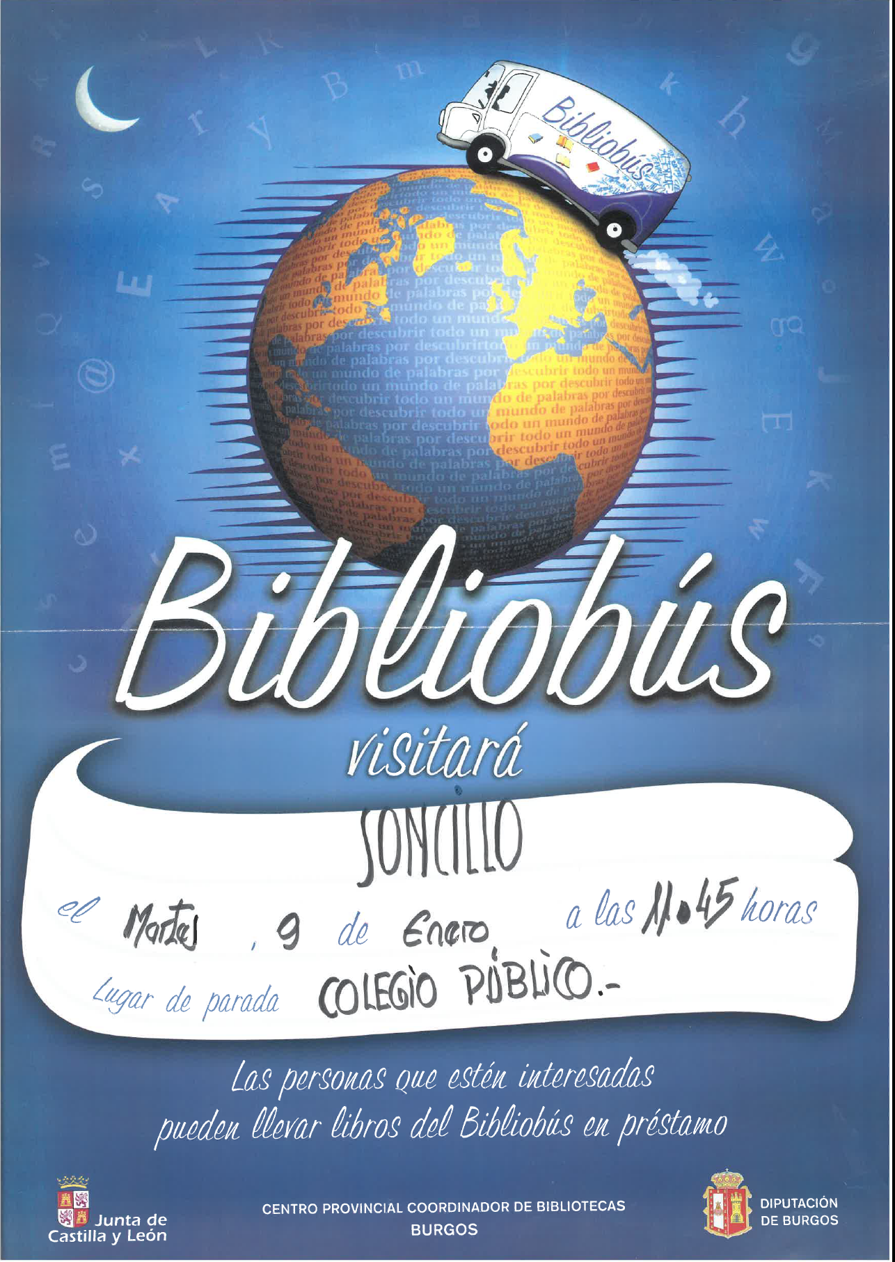 "BIBLIOBUS 09 DE ENERO"