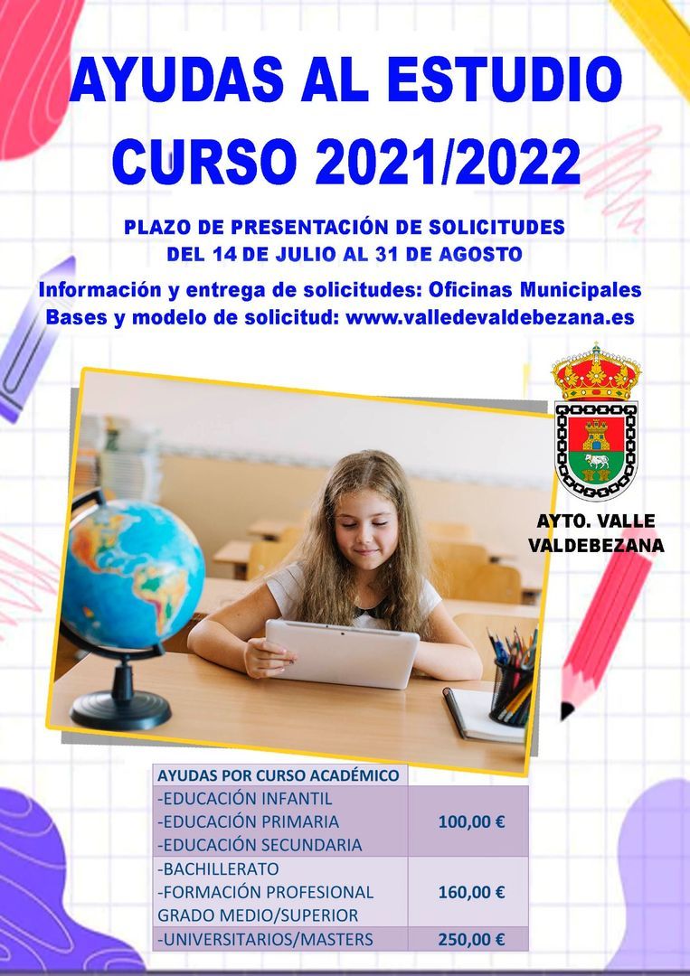 "AYUDAS AL ESTUDIO 2021-2022"
