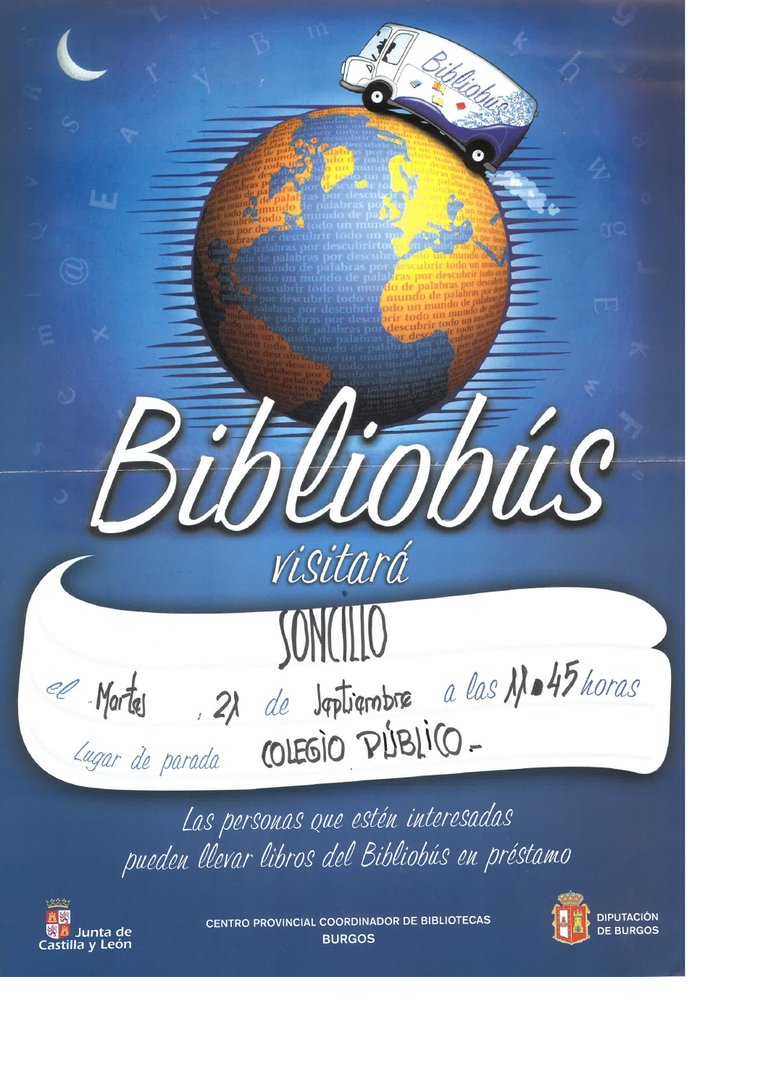 "BIBLIOBUS 21 DE SEPTIEMBRE"