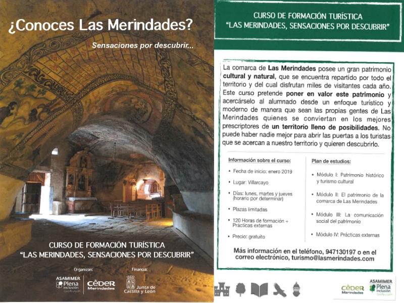 CURSO DE FORMACIÓN TURÍSTICA
